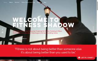 Fitness Shadow, LLC website