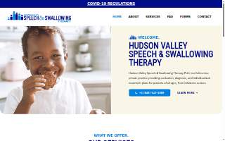 Hudson Valley Speech & Swallowing Therapy PLLC of Spring Valley website
