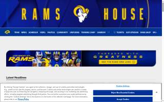 Rams Day Care website