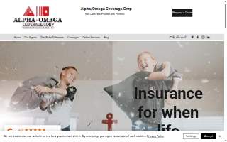 Alpha Omega Coverage Corp website