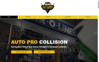 Auto Pro Collision Staten Island Auto Body Shop website