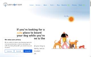 Camp Ruff Ruff website