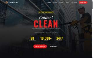 Colonel Clean website