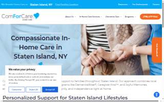 ComForCare Home Care of Staten Island website