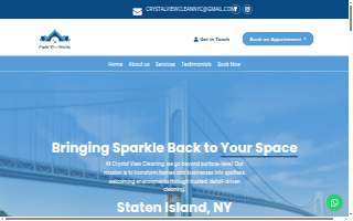 Crystal view cleaning website