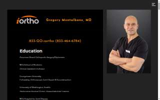 Dr. Gregory Montalbano, MD website