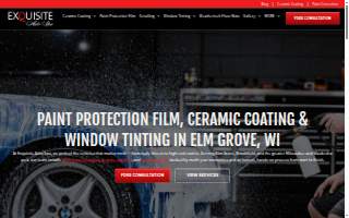 Exquisite Auto Spa and Detailing website