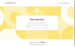 Fix Phone City website