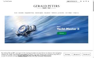 Gerald Peters website