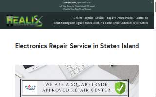 Healix Smartphone Repair website