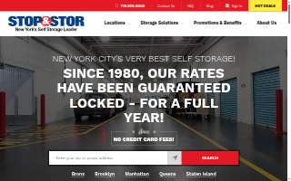 Stop and Stor West Brighton / Port Richmond website