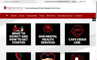 Counseling and Psychological Services website