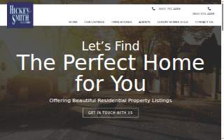 Hickey & Smith Realtors website