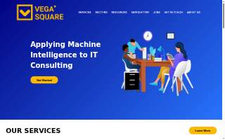 Vega Square IT Staffing website