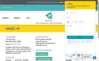 Beach Bum Tanning of Suffern website