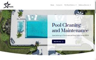 Five Star Pools website