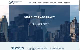 Gibraltar Abstract Corporation website