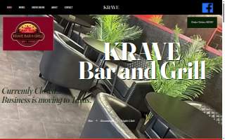Krave Grill & Lounge website
