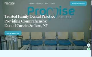 Promise Family Dental Suffern website