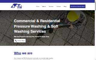 PW Perfection Exterior Cleaning & Pressure Washing of Suffern website