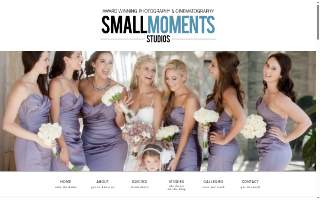 Small Moments Studios website