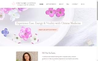 Stefanie Cotter Acupuncture website