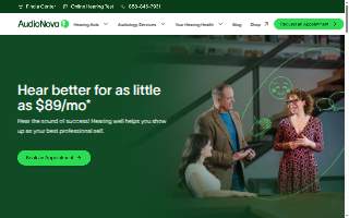 AudioNova of Clayton website