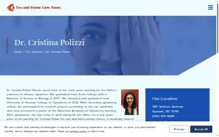 Cristina Polizzi website
