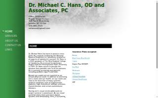 Dr. Michael Hans, Optometrist, and Associates - Syosset website