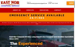 East-Nor Cesspool Service website
