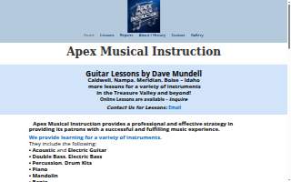 Apex Musical Instruction of Syracuse website