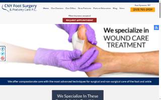 CNY Foot Surgery & Podiatry Care PC website
