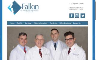 Fallon Oral Surgery of Syracuse website