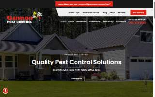 Gannon Pest Control website