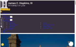 James Hopkins Law Firm website