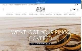 M Lemp Jewelers website
