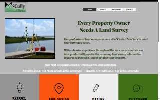 McCully Land Surveying PLLC website