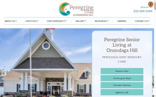 Peregrine Senior Living website