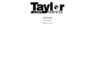 Taylor Copy Services website