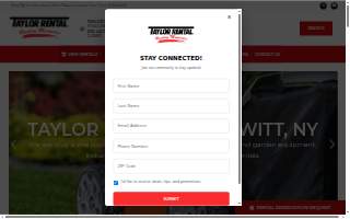 Taylor Rental of DeWitt website