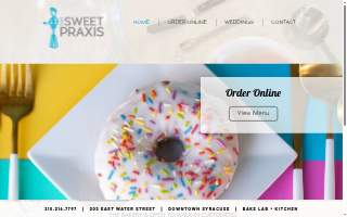 The Sweet Praxis website