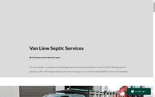 Van Liew Septic Services of Oswego website