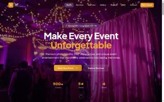 36T Event Rentals- photobooth rental of Tarrytown website