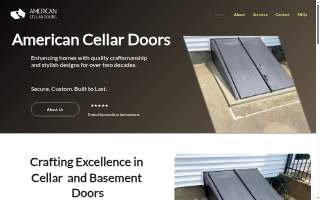 American Cellar Doors website