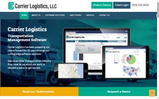 Carrier Logistics Inc. website