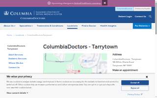 ColumbiaDoctors - Tarrytown website