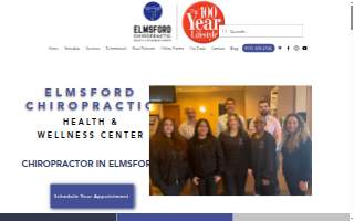 Elmsford Chiropractic website