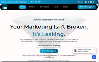 Grow Now Marketing website