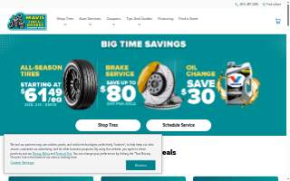 Mavis Discount Tire of Tarrytown website