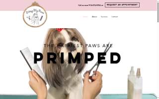 Primp My Paws of Tarrytown website